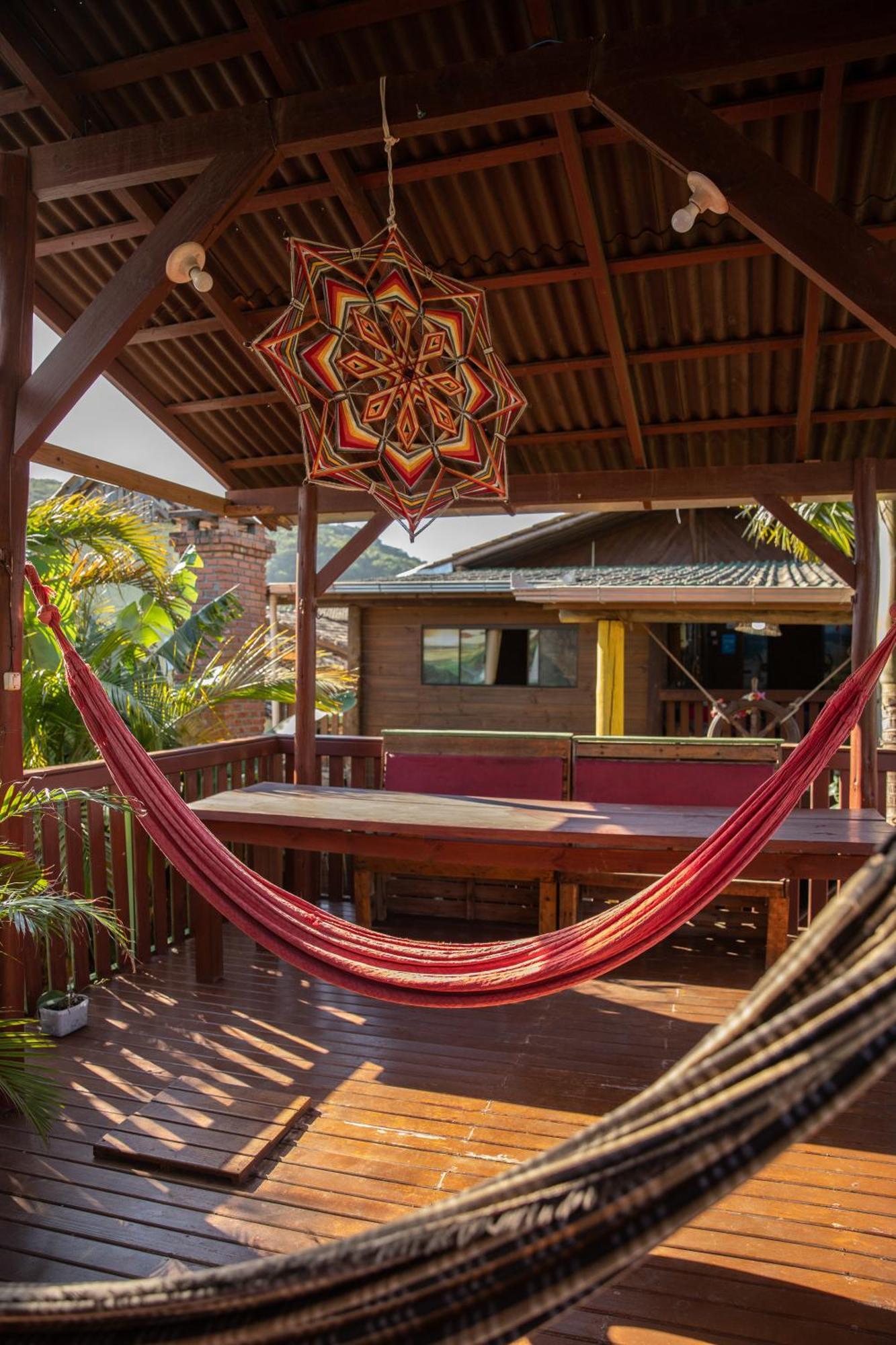 Guarda Encantada Surf Hostel Palhoca Bagian luar foto