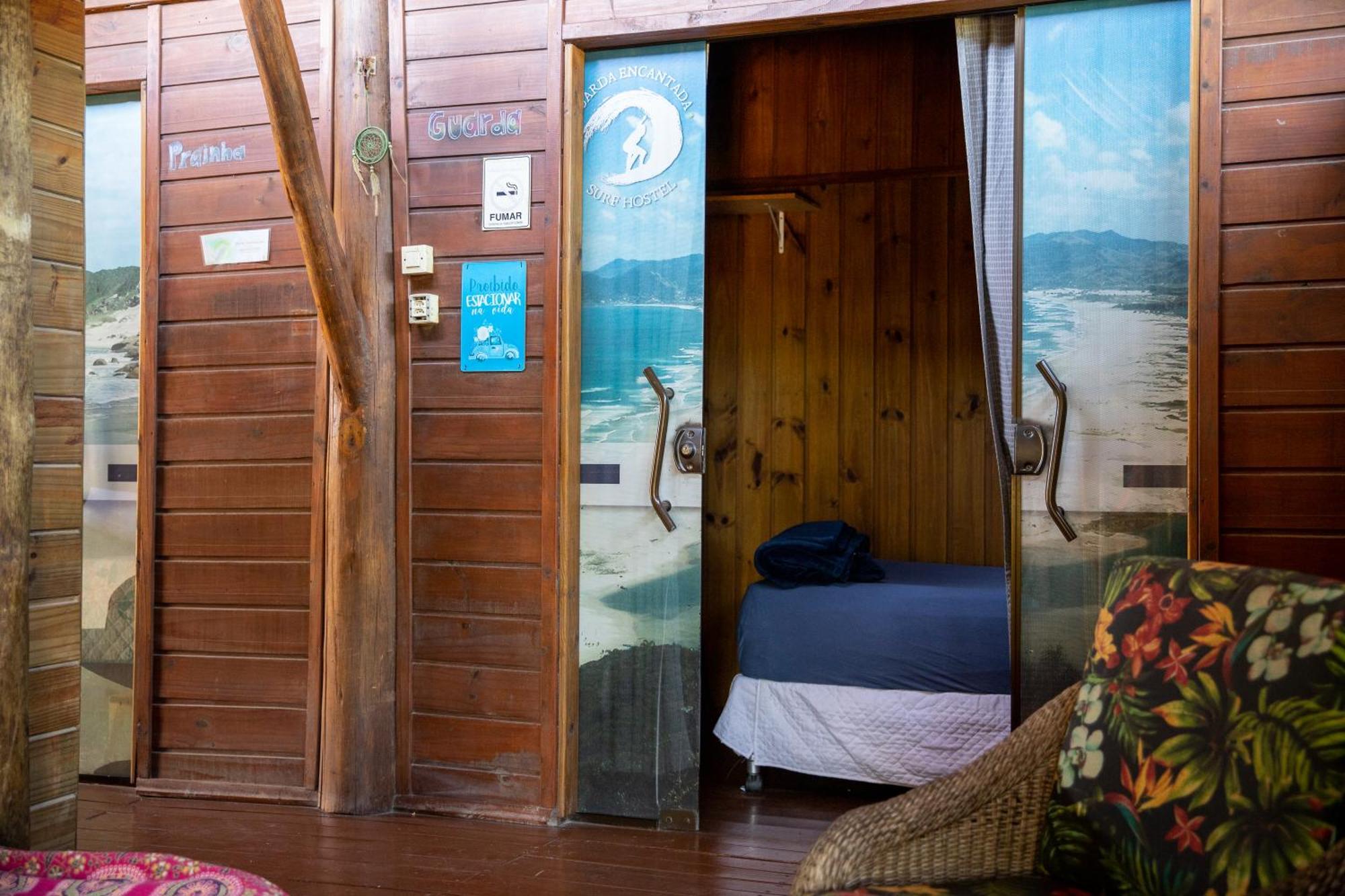 Guarda Encantada Surf Hostel Palhoca Bagian luar foto