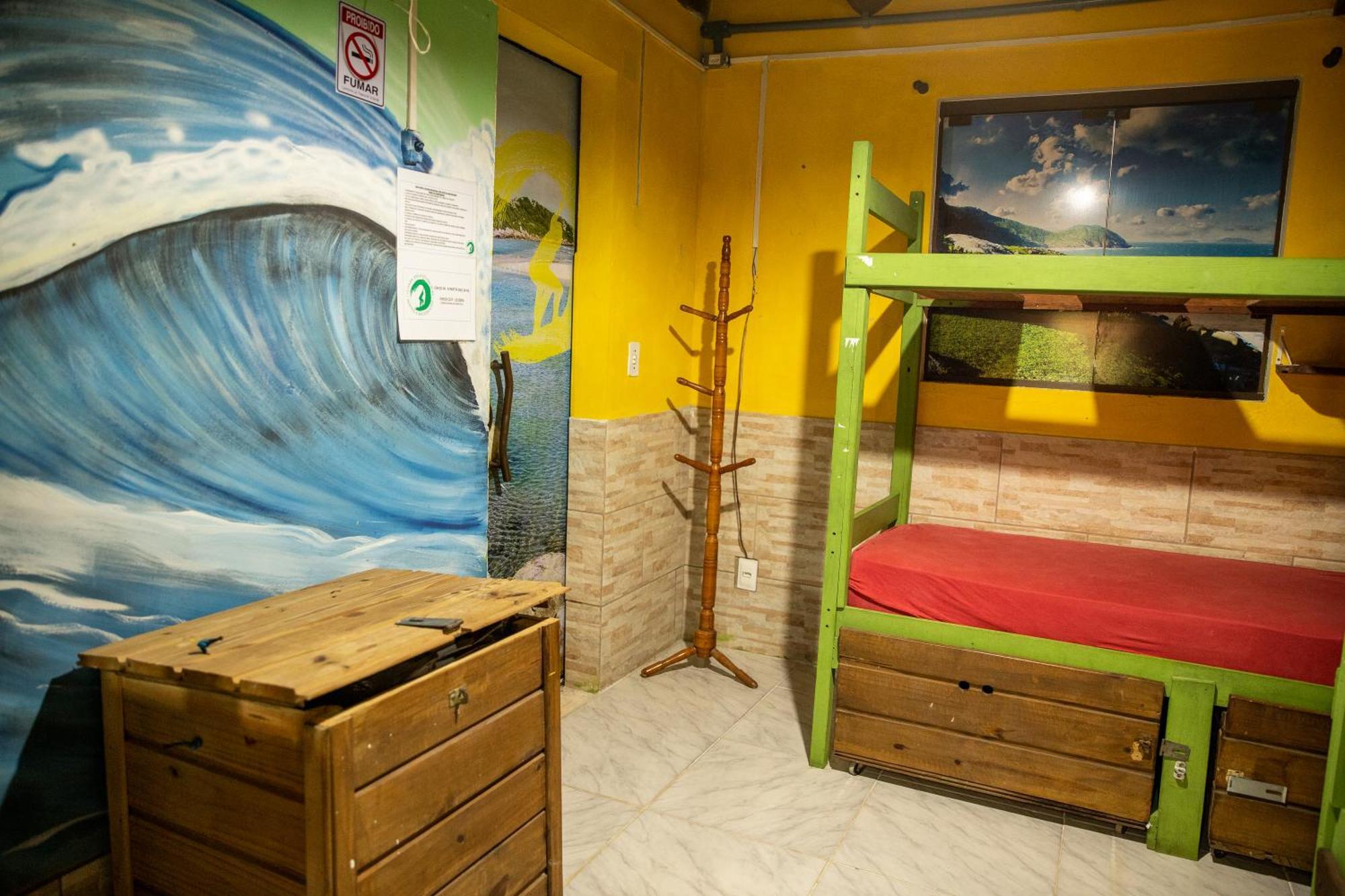 Guarda Encantada Surf Hostel Palhoca Bagian luar foto